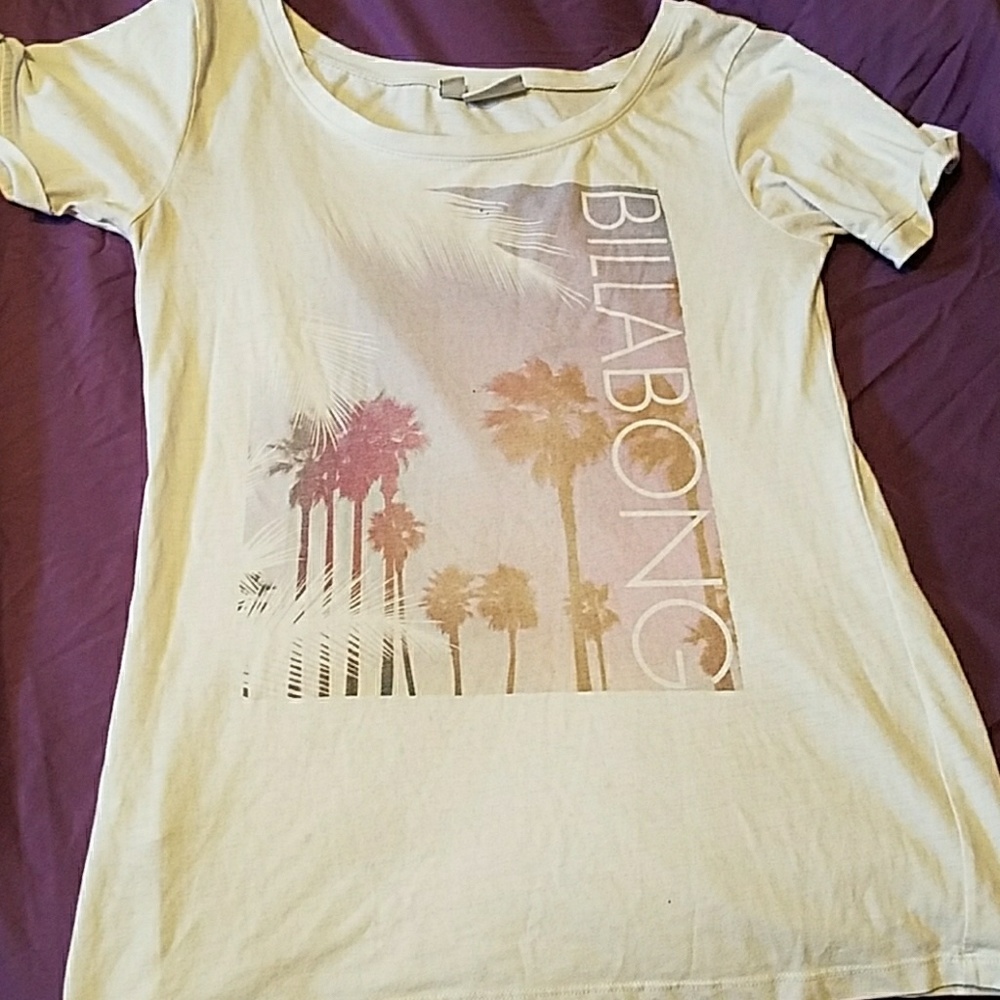 White Billabong tshirt